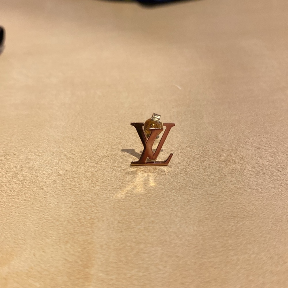 18K Rose gold earring